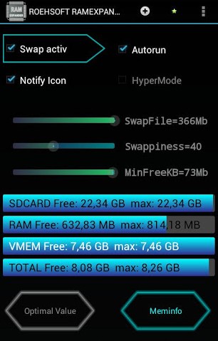 Membuat Ram Virtual di Android