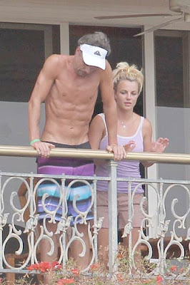 Britney Spears and Jason Trawick