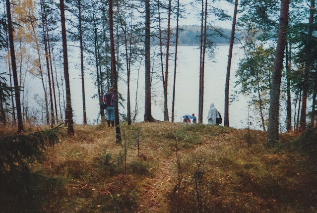 Laihajärvellä lokakuussa 1990.