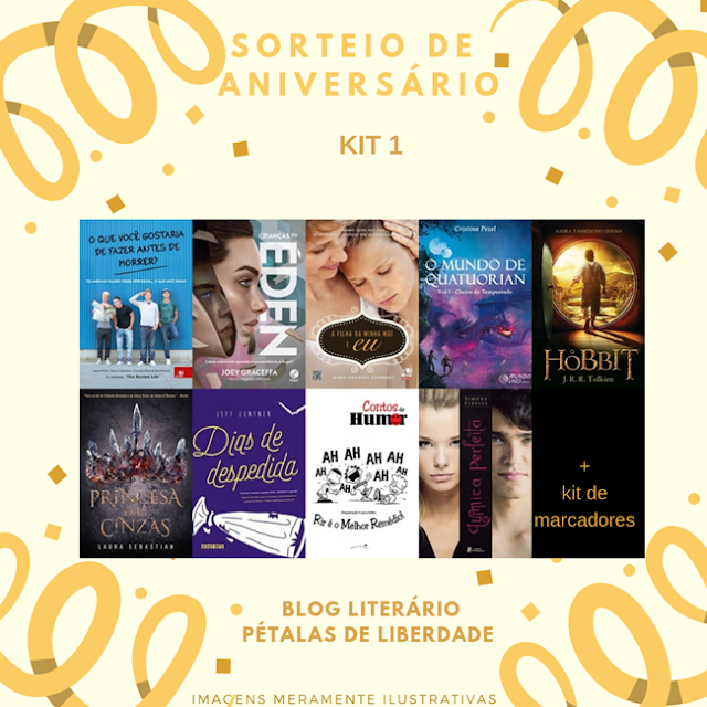 Sorteio de livros