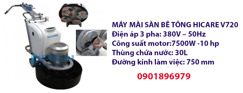 MÁY MÀI SÀN BÊ TÔNG HICARE V720