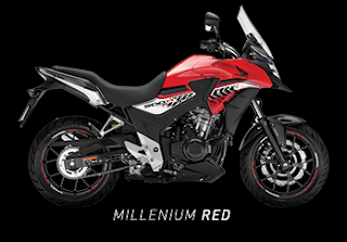 Motor Honda CB500X terbaru 2016 merah