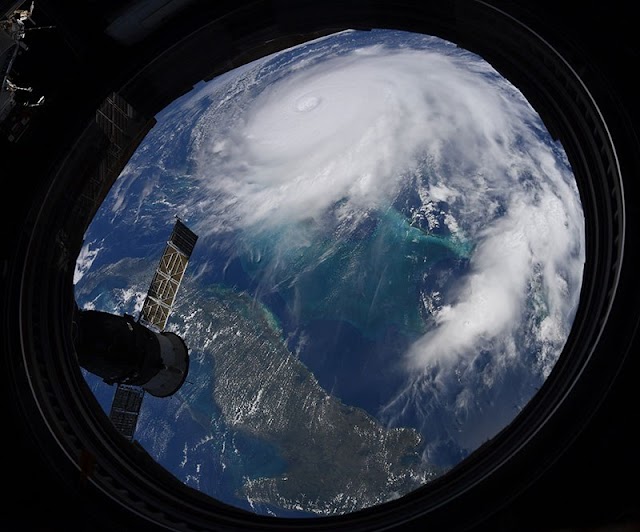 Hurricane Dorian Photos From Space Station