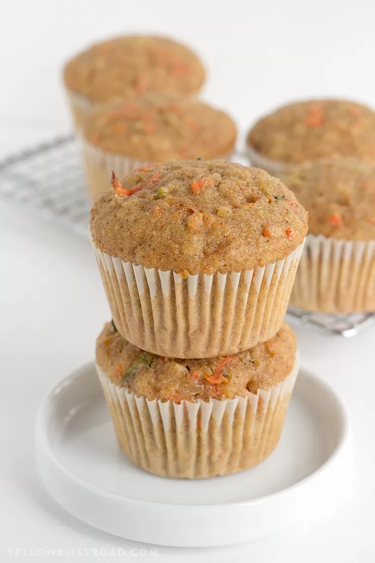 Zucchini Carrot Oatmeal Muffins, made with whole wheat and golden raisins, are the perfect option for a healthy, wholesome and delicious breakfast or snack. Zucchini Carrot Oatmeal Muffins, made with whole wheat and golden raisins, are the perfect option for a healthy, wholesome and delicious breakfast or snack.