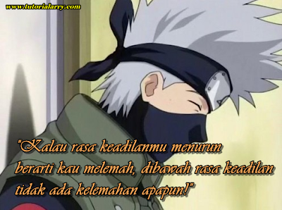 Gambar Kata-Kata Bijak Hatake Kakashi