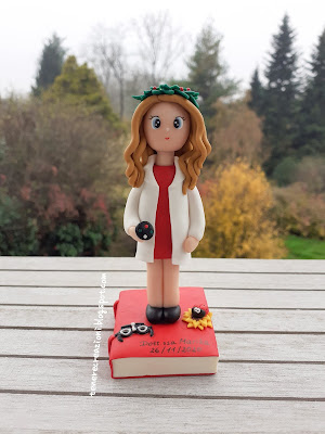 Cake topper laurea oculistica