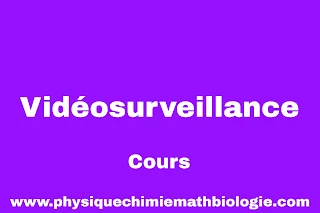Cours Vidéosurveillance PDF