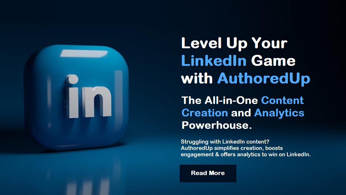 Level Up Your LinkedIn Game with AuthoredUp: The All-in-One Content Creation and Analytics Powerhouse.