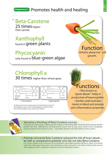 food for health, spirulina