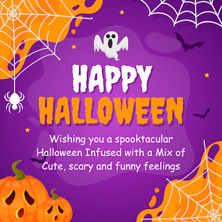 Image of Spooktacular Halloween Quotes for Instagram Infused with a Mix of Cute, scary and funny feelings