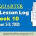 Week 10 - 1st Quarter Daily Lesson Log (Aug 5-9, 2019)