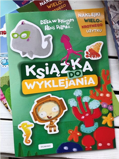 Książka do wyklejania - Dzień, w którym Heniś poznał // Kot-o-ciaki // My Little Pony