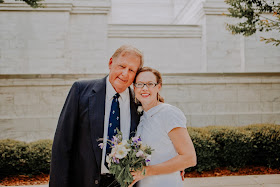 a wedding at the Church of Jesus Christ of Latter-Day Saints Raleigh NC temple