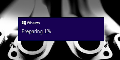 Preparing Windows 10 update