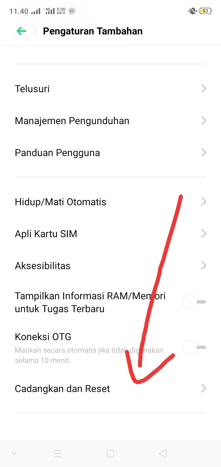 cara mengatasi ruang penyimpanan penuh pada hp oppo A12