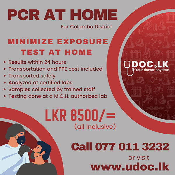 Home PCR test @ Rs.8500.