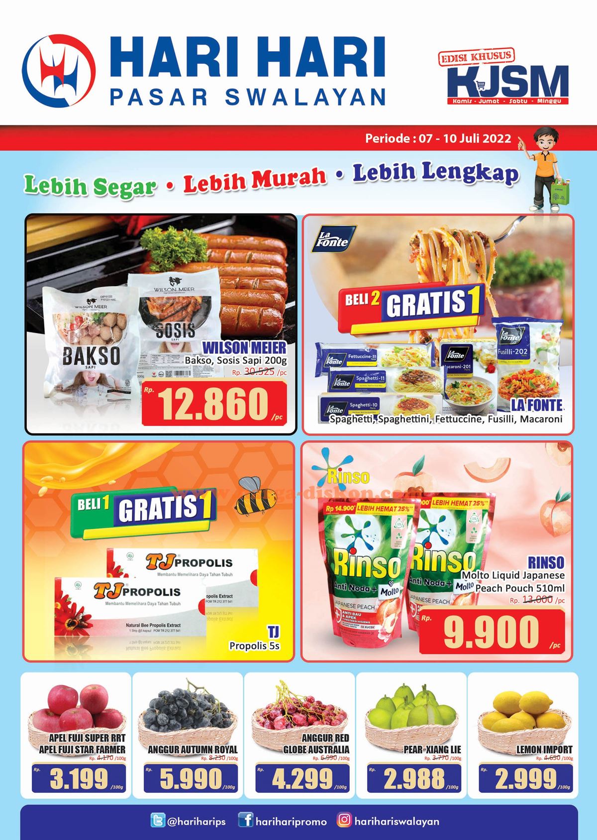 Promo HARI HARI Akhir Pekan Weekend Promo KJSM 7 - 10 Juli 2022