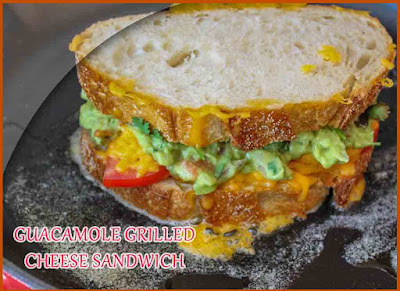 GUACAMOLE GRILLED CHEESE SANDWICH