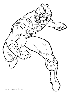 Power Rangers Coloring Pages