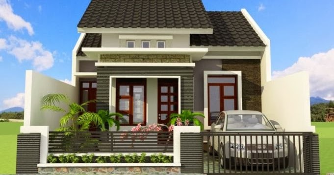 Desain Rumah  Minimalis  Type 54 Rumah  Unik Minimalis 