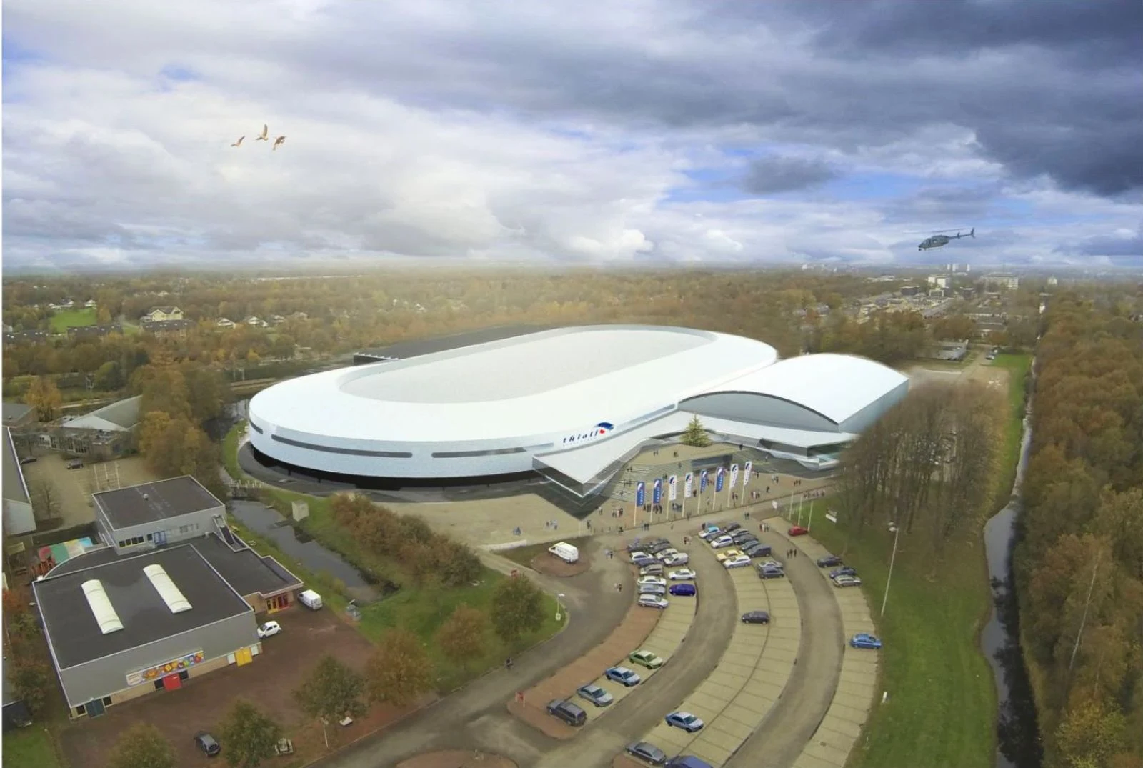 Heerenveen, Paesi Bassi: Ballast Nedam Renovation of the Thialf Arena in Heerenveen