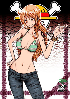 nami x one piece hot after two years