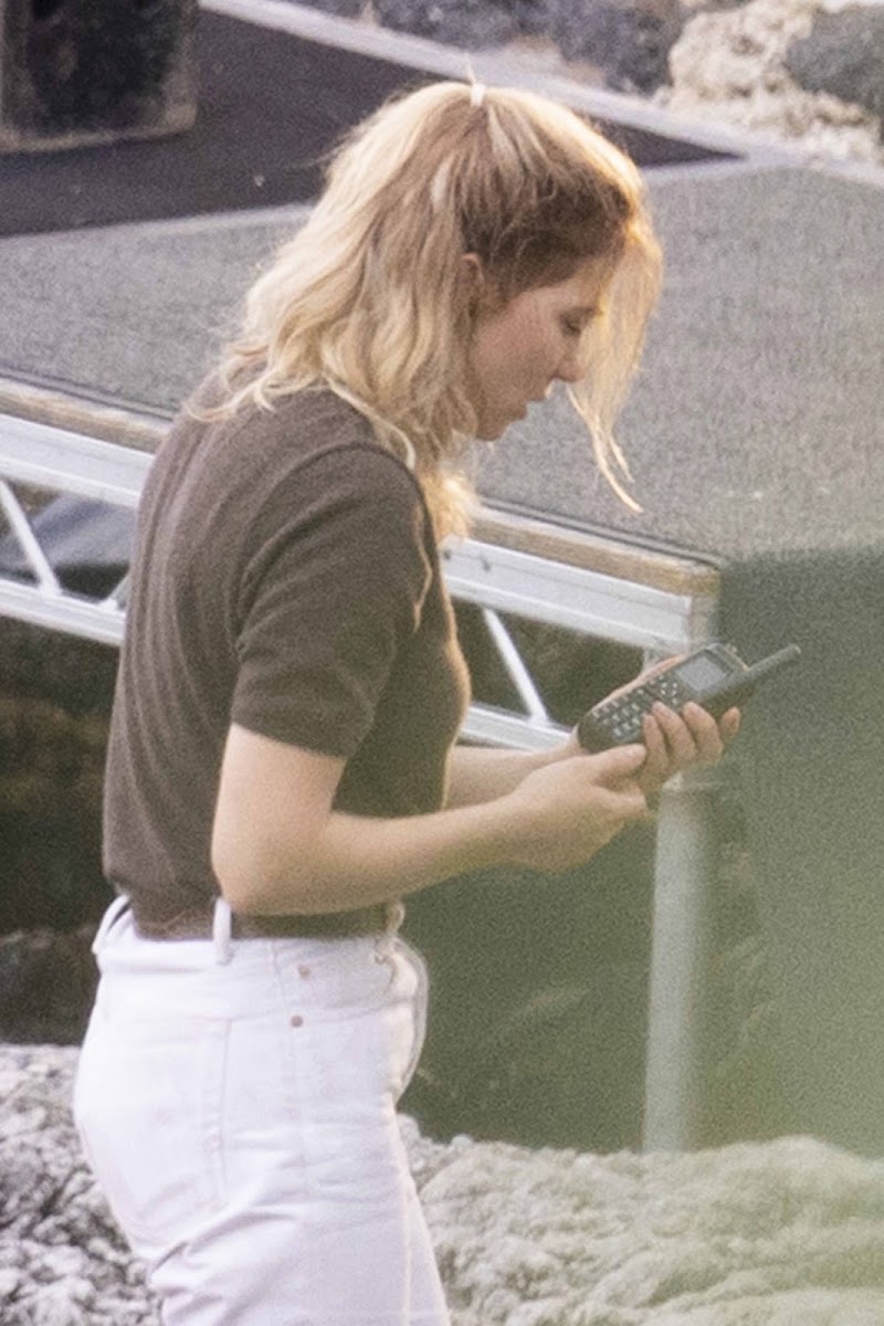 Lea Seydoux  on the Set of No Time To Die in Italy 26 Sep-2019