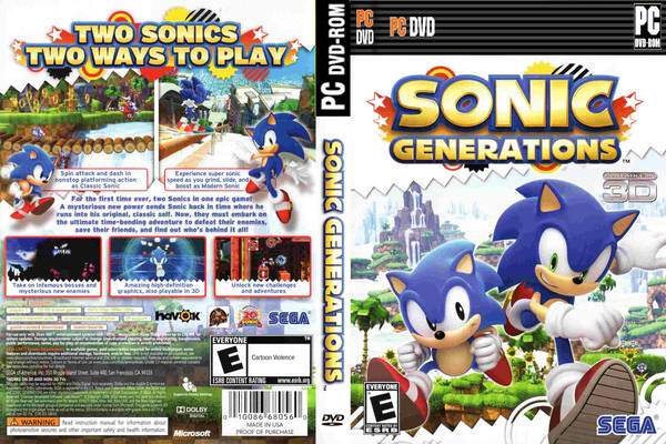 sonic generations pc download