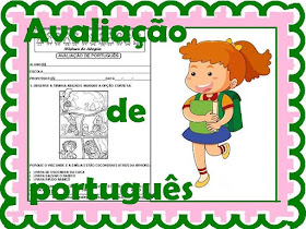 Avaliação de português sobre folclore