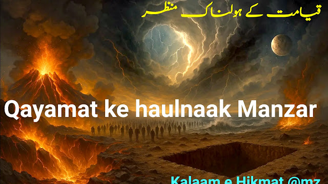 Qayamat ke haulnaak Manzar/قیامت کے ہولناک منظر