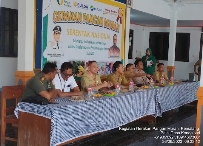 Geraka Pangan Murah Serentak Nasional di Kabupaten Pemalang