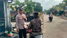 Kepolisian Sektor Bongas Patroli Sambang Warga Untuk Wujudkan Kemitraan Dalam Jaga Kamtibmas