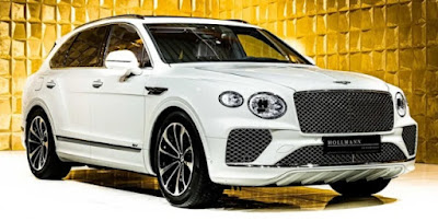 White  Bentley Bentayga