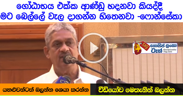 When I see governments with Gotabhaya, I feel like a commits suicide -Sarath Fonseka