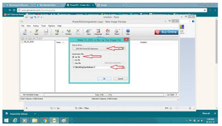 conversion of operating system files into iso format using power iso