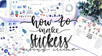How to Make Stickers!! Using Cricut and Procreate
