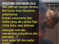 PUISI " AKU KAMU DAN MASA LALU"