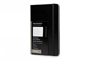 Moleskine 2014 Black Large Dashboard Professional Diary/Planner