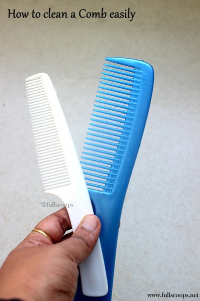 How to clean a comb easily