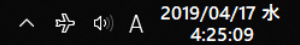 2019/04/17 WED 4:25;09