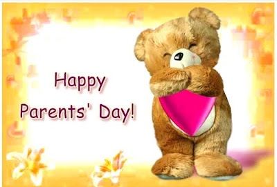 We hope you have a happy parents day with your father and mother with this cute parent day e-card.