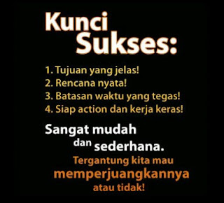 Kata motivasi sukses singkat