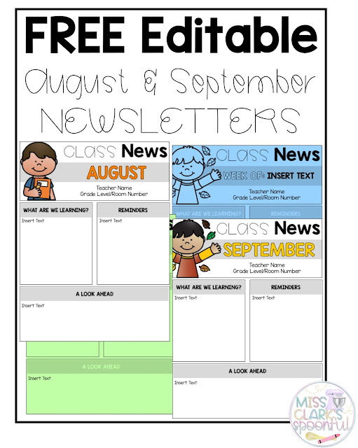 How To Create The Ultimate Classroom Newsletter Miss Clark S Spoonful