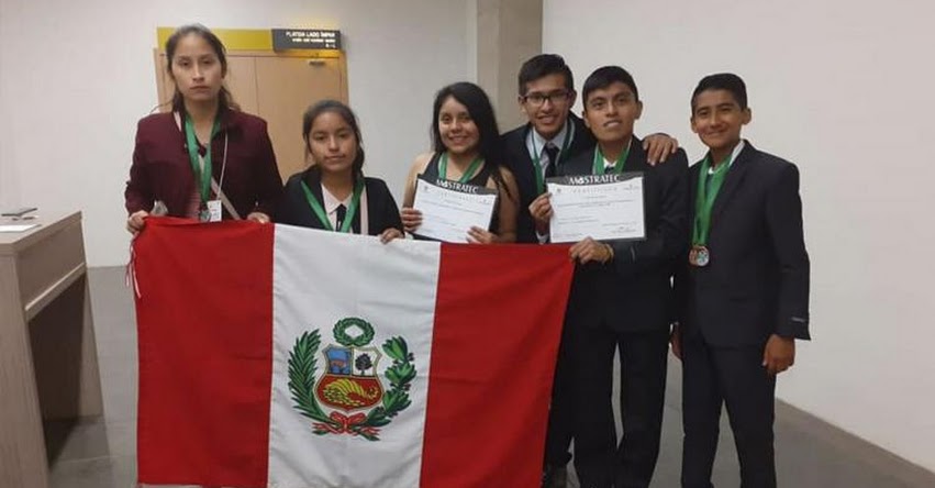 MOSTRATEC 2019: Escolares peruanos ganan primeros lugares en feria de ciencias de Brasil