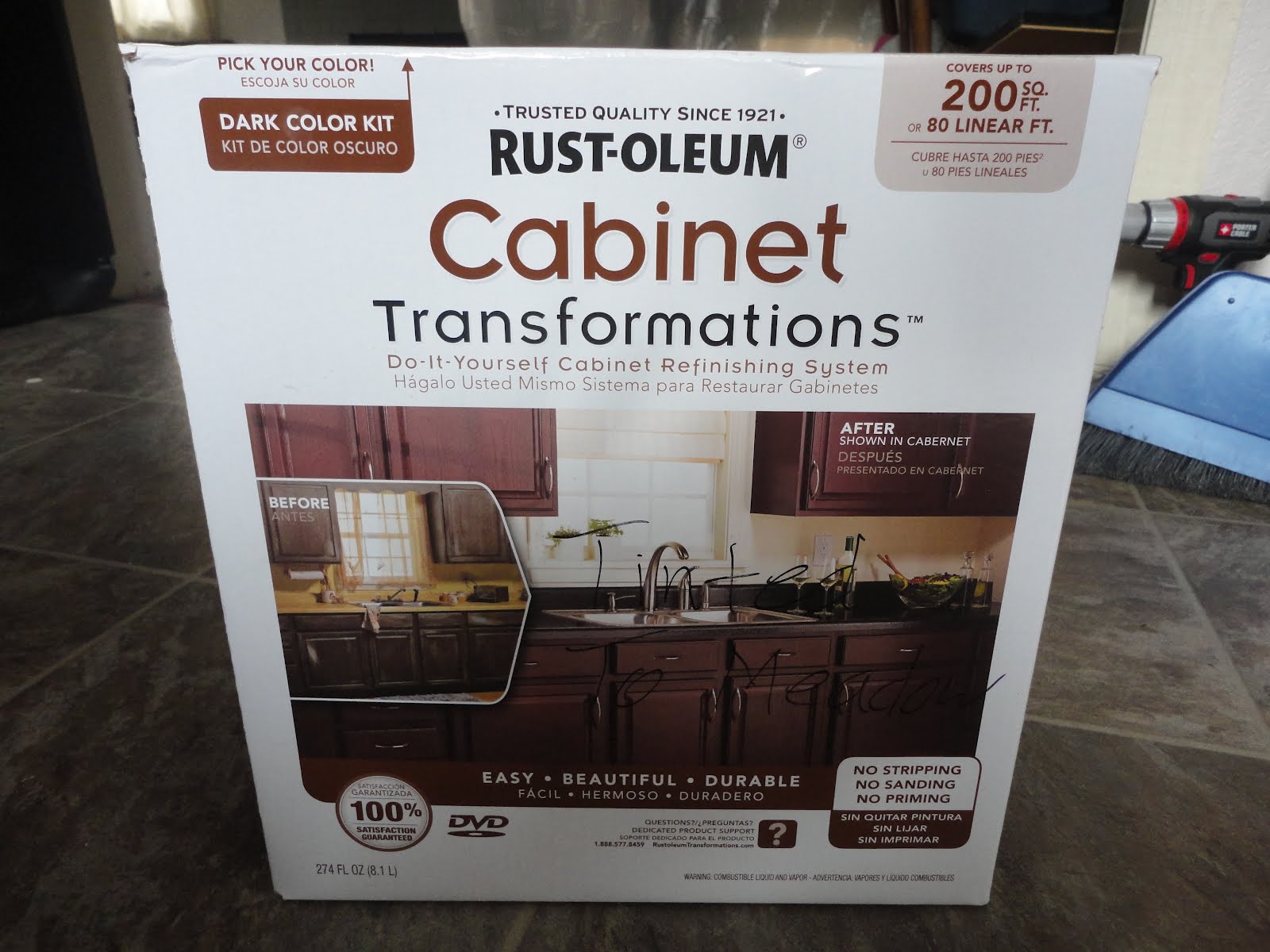 Craftsman 1204 Rustoleum Cabinet Transformations Kitchen Reno