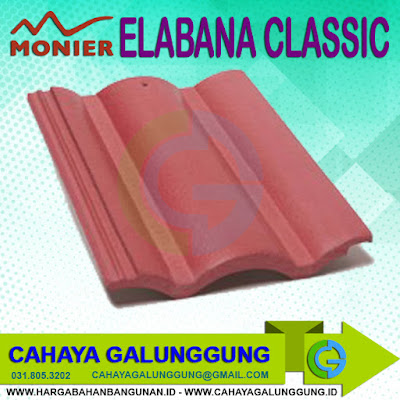 Harga Genteng Beton Monier Elabana Classic Terbaru