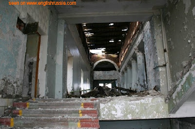 Ciudad rusa abandonada Promyshlennyi Abandoned Russian city