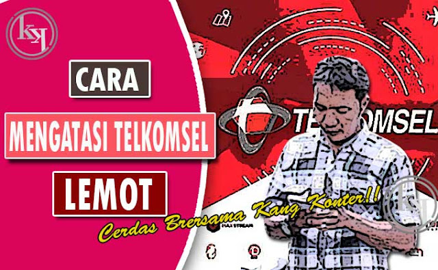 telkomsel lemot