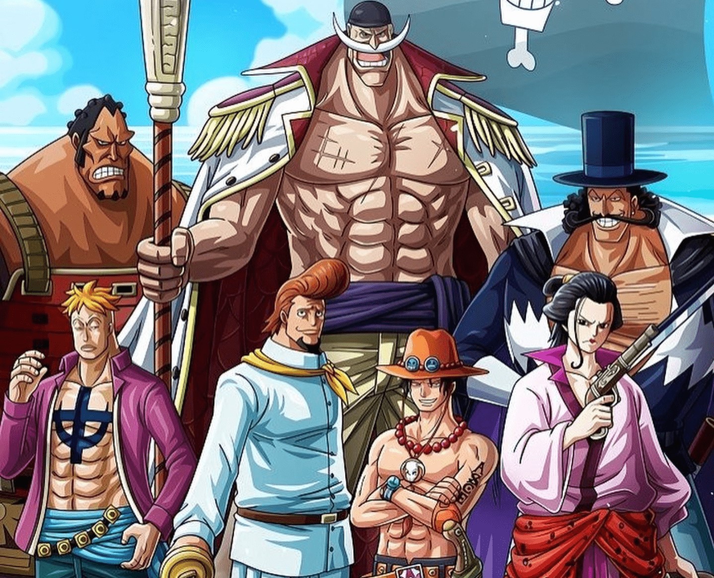 One Piece 白ひげ海賊団隊長一覧 Whitebeard Pirates
