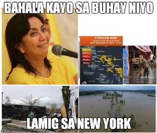 tsinelas ni Leni, Leni Lugaw, Leni Robredo, VP Leni, VP Robredo, Philippines politics, typhoo, super typhoon Nina